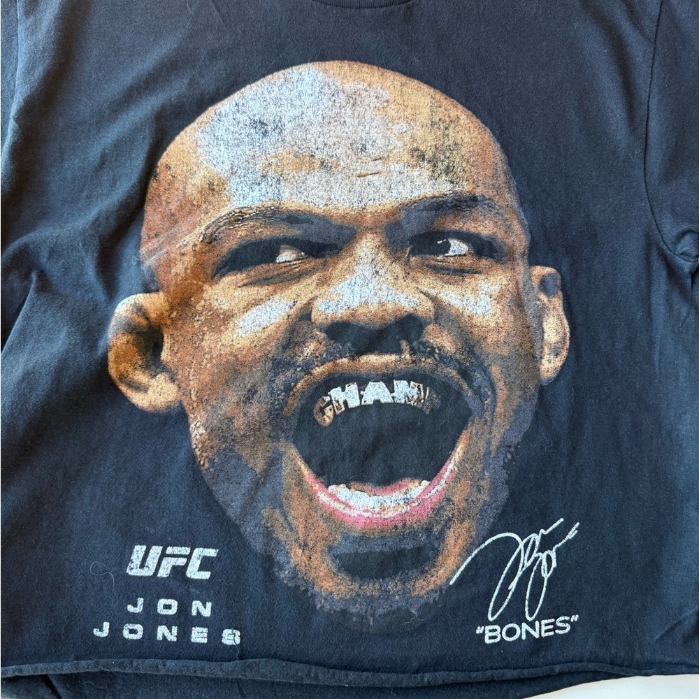 UFC Jon Jones Black Graphic Tee - Picture 4 of 5